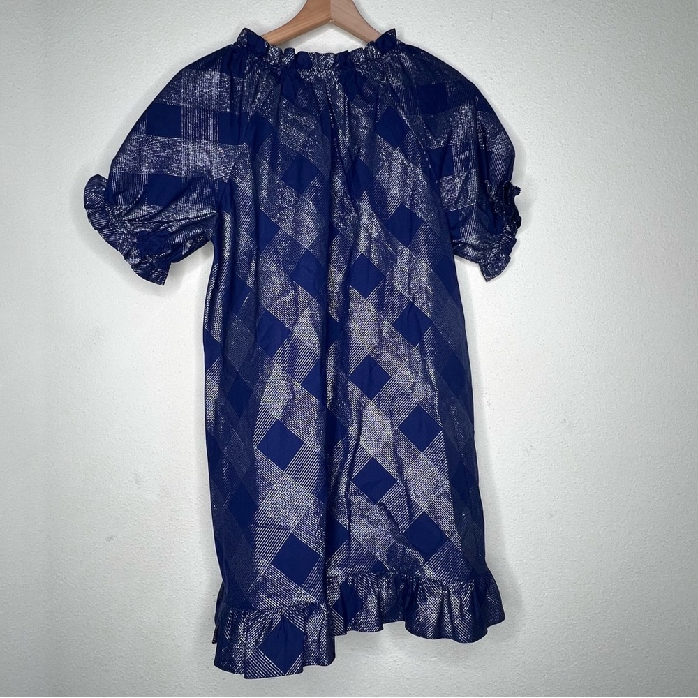 NEW Hill House The Katherine Glitter Check Navy
Nap Dress, size M - Picture 4 of 6